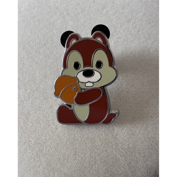 Disney Other - Disney Pin #74240 Cute Characters Mickey Mouse and Friends Chip Hidden Mickey